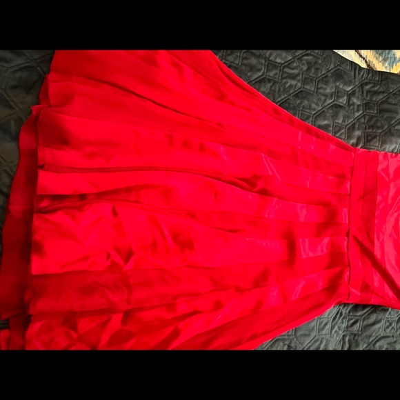Calvin Klein Halter swing Red Dress - Picture 3 of 8
